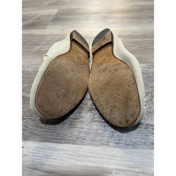 GUCCI | Authentic Ivory Bamboo Tassel Loafers Slip On Shoes Women’s Size 35 - Picture 2 of 10